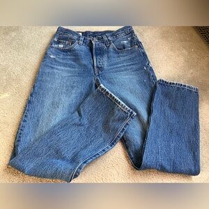 Levi’s 501 Premium denim.  Big E  24 x28